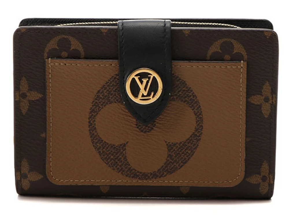 LOUIS VUITTON Bi fold Wallet Portefeuille Juliette Monogram Giant Reverse